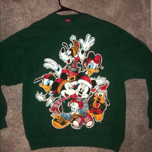 Disney Tops - SALE 80’s Disney Christmas Crewneck